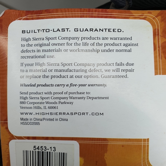 High Sierra Swerve Laptop Backpack NWT - Picture 14 of 14